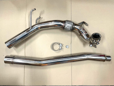 Downpipe Partikelfilter Ersatzrohr VW Audi Seat 1.6 2.0 TDI DPF off Sportauspuff