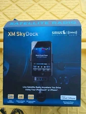 SkyDock XM Sirius Car Satellite Radio Long Receiver/Antenna  iPod/iPhone Kit