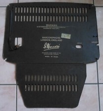 Pannello posteriore radio d'epoca Marconi T62DA