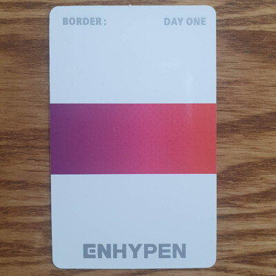 Jake Official Photocard Enhypen Border : Day One Kpop Genuine | eBay