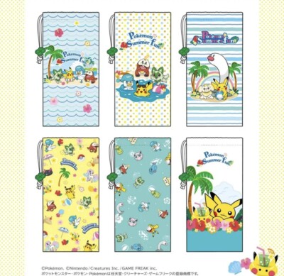 Pokemon Original Bottle Cover Complete Set 6 Japan Summer 2024 Limited Unopened