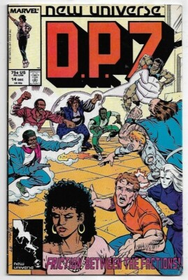 D.P.7 #14 DP7 New Universe FN (1987) Marvel Comics