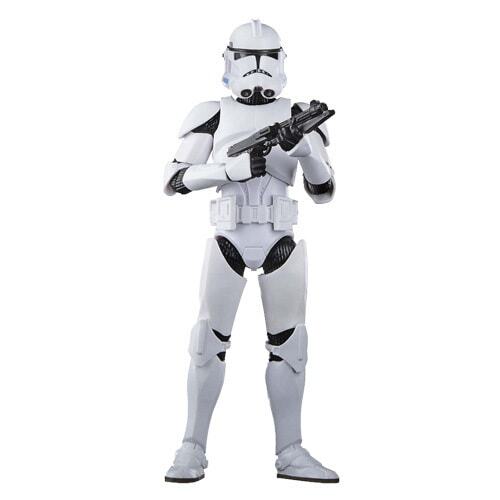 BLACK 6inch action figure Star Wars Anime Clone Trooper Phase 2