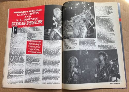 Rock Scene Magazine February 1989 Gene Simmons/Bon Jovi/ Stryper/Cinderella/Ratt - Picture 16 of 24