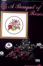 DESIGNS BY GLORIA  PAT BOOK 60 A BOUQUET OF ROSES, CROSS STITCH