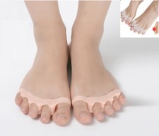 Toe Separator Stretcher Spacer Spreader Align Corrector for Bunions Hammer Toes