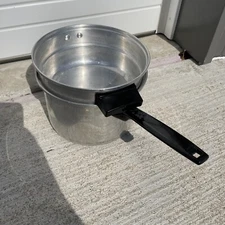 Enterprise Aluminum Pot Pan w Double Boiler Steamer Insert NO LID