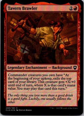 Tavern Brawler C Commander Legends: Battle for Baldur's Gate Foil 200 NM