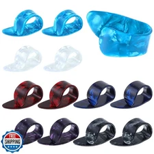 Ymapinc 12pcs Guitar Thumb Picks for Acoustic, Electric Guitar, Banjo, Ukulel