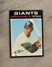 1971 Topps - Willie McCovey #50 CREASED!
