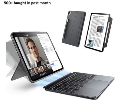 ESR Case for iPad Pro 13 with Keyboard M5/M4, 2025/2024, Magnetic Detachable ...