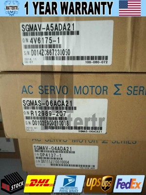 One YASKAWA SGMAS-06ACA21 Servo Motor SGMAS06ACA21 New In Box Expedited Shipping