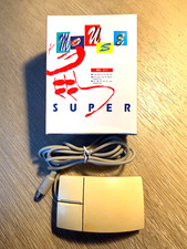 Vintage Mouse Super MD-311 PS/2 Ball Mouse Logitech M-S28 w/ Original Box