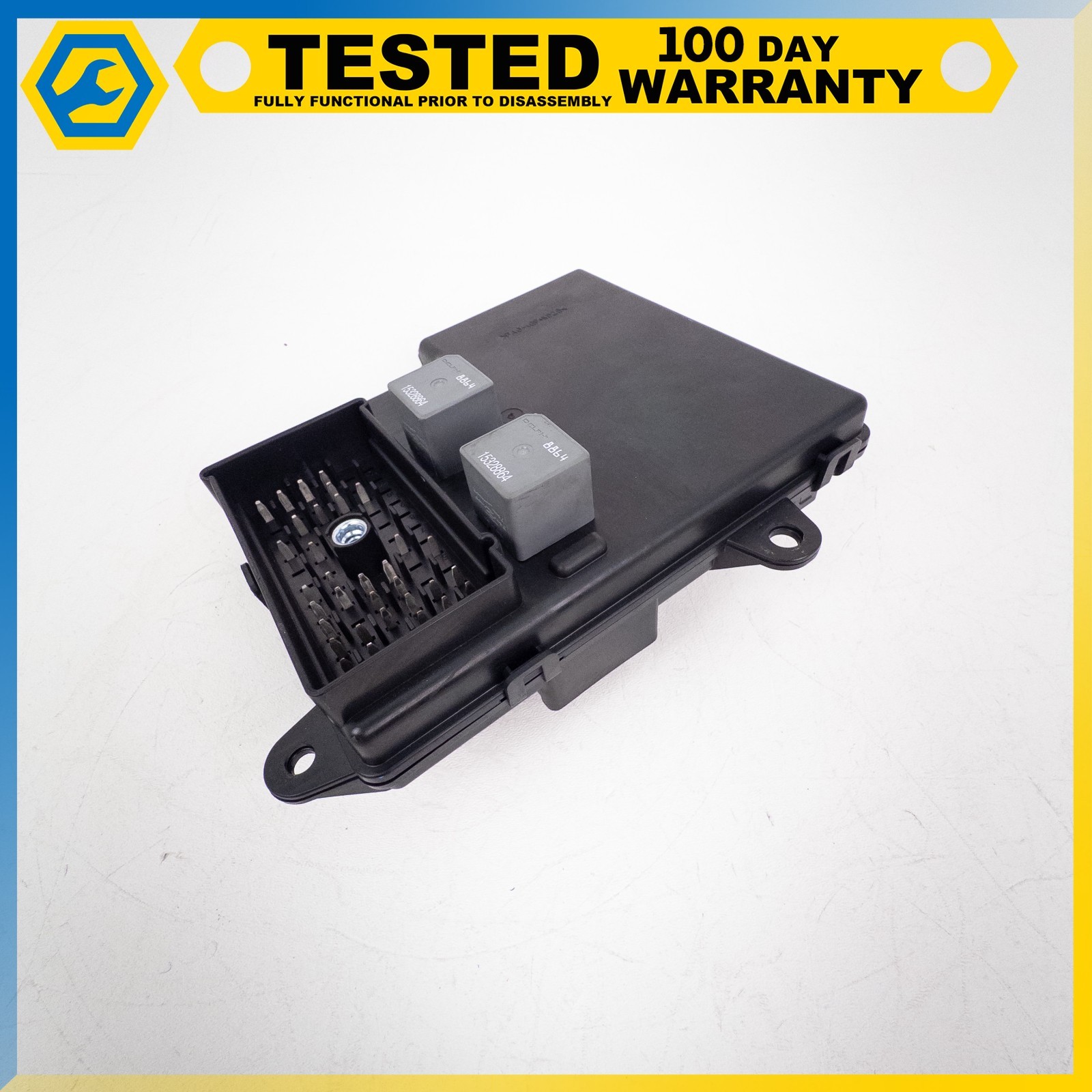 08-13 CHEVROLET CORVETTE C6 BODY CONTROL MODULE FUSE BOX BCM OEM
