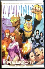 INVINCIBLE #124 REBOOT PART ONE LOW PRINT RUN ROBERT KIRKMAN AMAZON HIT SHOW