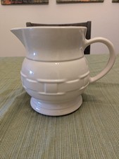 LONGABERGER - Woven Traditions Ivory Pitcher - 78 ounces - Made in USA