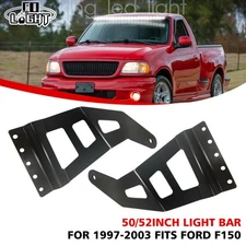50" Roof Straight/Curved LED Light Bar Mount Bracket Kit Fits Ford F-150 97-2003