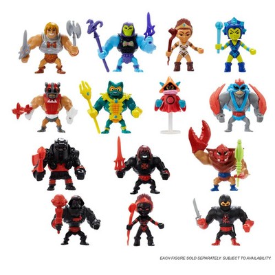 Mattel HBR81 Masters of the Universe Origins Eternia Minis, sortiert (nur 1 zufä