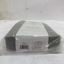 Burt's Bees Baby Fitted Crib Sheet Organic Cotton Jersey Heather Gray 28"x52"