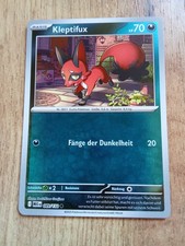 Pokemon Karte Kleptifux Deutsch Reverse Holo 089/132