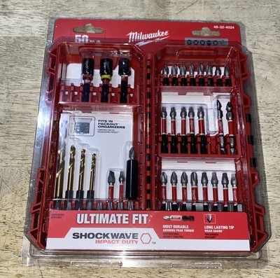 Milwaukee 48-32-4024 Shockwave Impact Duty Drill Bits (50-Piece)