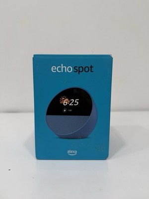 Amazon Alexa Echo Spot Smart Speaker With Display Screen in Blue New & Sealed