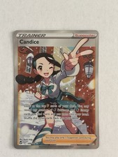 Pokémon TCG Candice Full Art Holo Ultra Rare Card 189/195 Silver Tempest NM