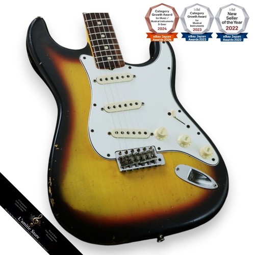 Corpo Chitarra Elettrica Stile Telecaster Sunburst – Legno Spessore Pieno (4.6 Lbs)
