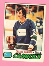1977-78 O-Pee-Chee #23 Cesare Maniago Vancouver Canucks  - See Pics