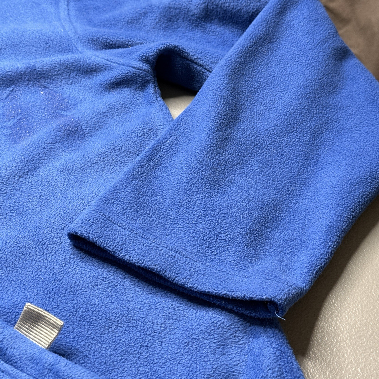 Vintage North Melbourne Kangaroos Zip Pullover Poly Fleece Rare Aged AFL image 8