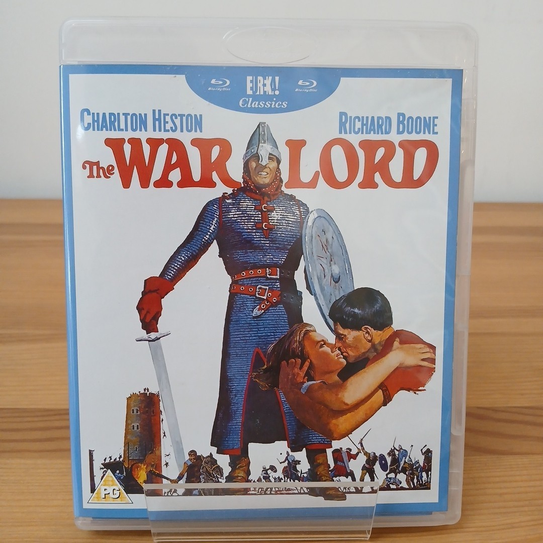 The War Lord BluRay VGC UK Release Eureka Classics OOP Charlton Heston Fast Post