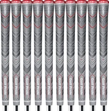 Golf Pride MCC Plus4 Align Standard Grips - Set of 10 - Raised Rib & Less Taper