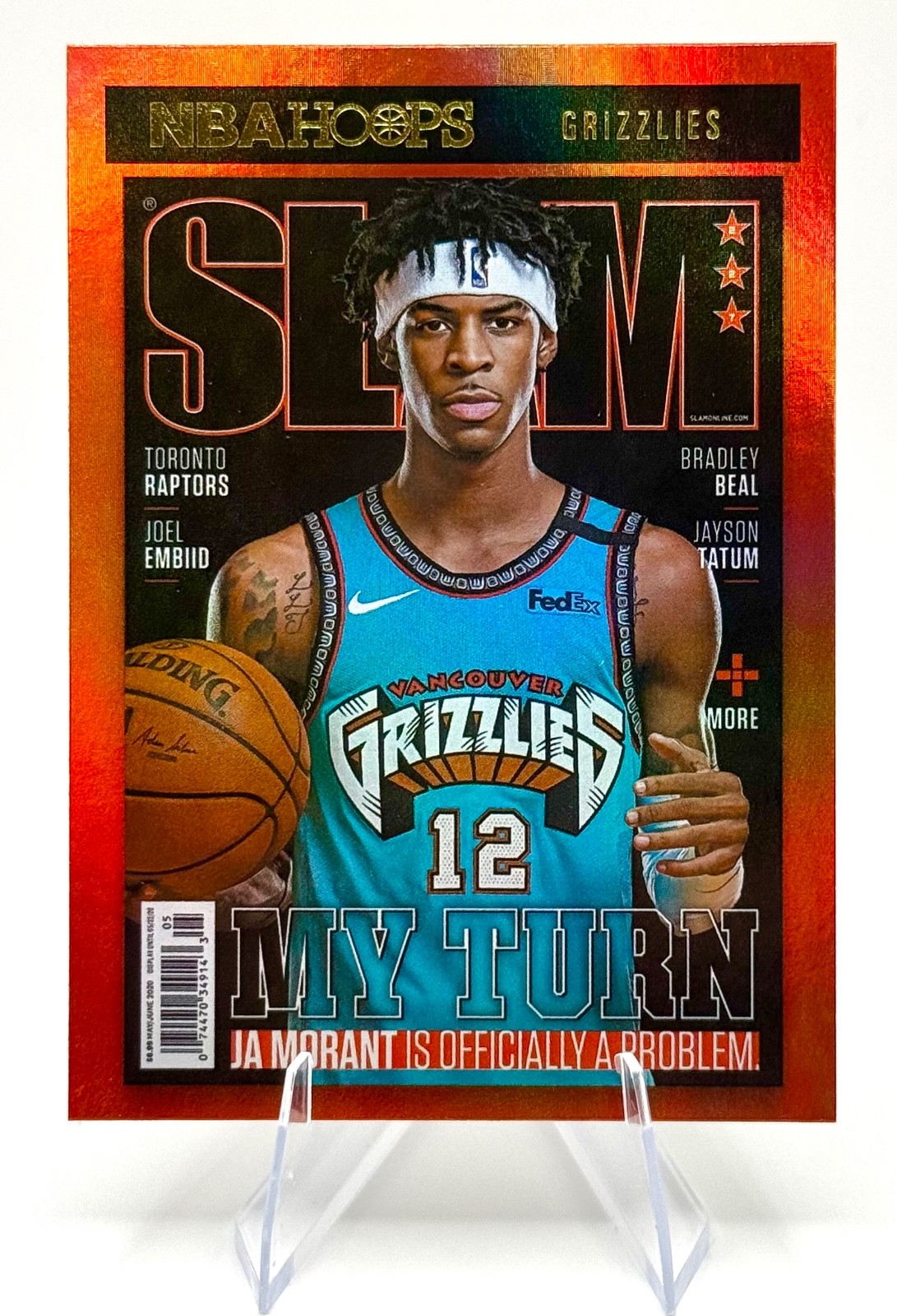 Ja Morant 2020 Hoops SLAM - Holo Price Guide - Sports Card Investor