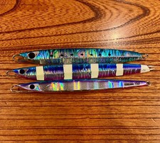 Fishing Lure Good condition special price metal jig set CB ONE blue metal jig