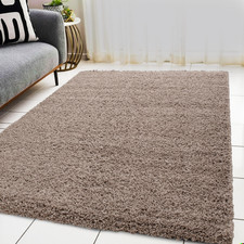 Fluffy Rugs Anti-Slip Large Shaggy Rug Bedroom Living Room Soft Carpet Floor Mat