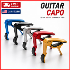 Guitar Capo Aluminum Alloy Quick Change Clamp Acoustic Electric Tone Adjuster