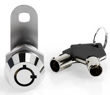 Tubular Cam Lock, Keyed Alike Removable Key RV Compartment Storage Lock Cabin...