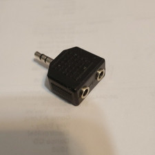 3.5mm Male to 2 3.5mm Female Splitter Adapter