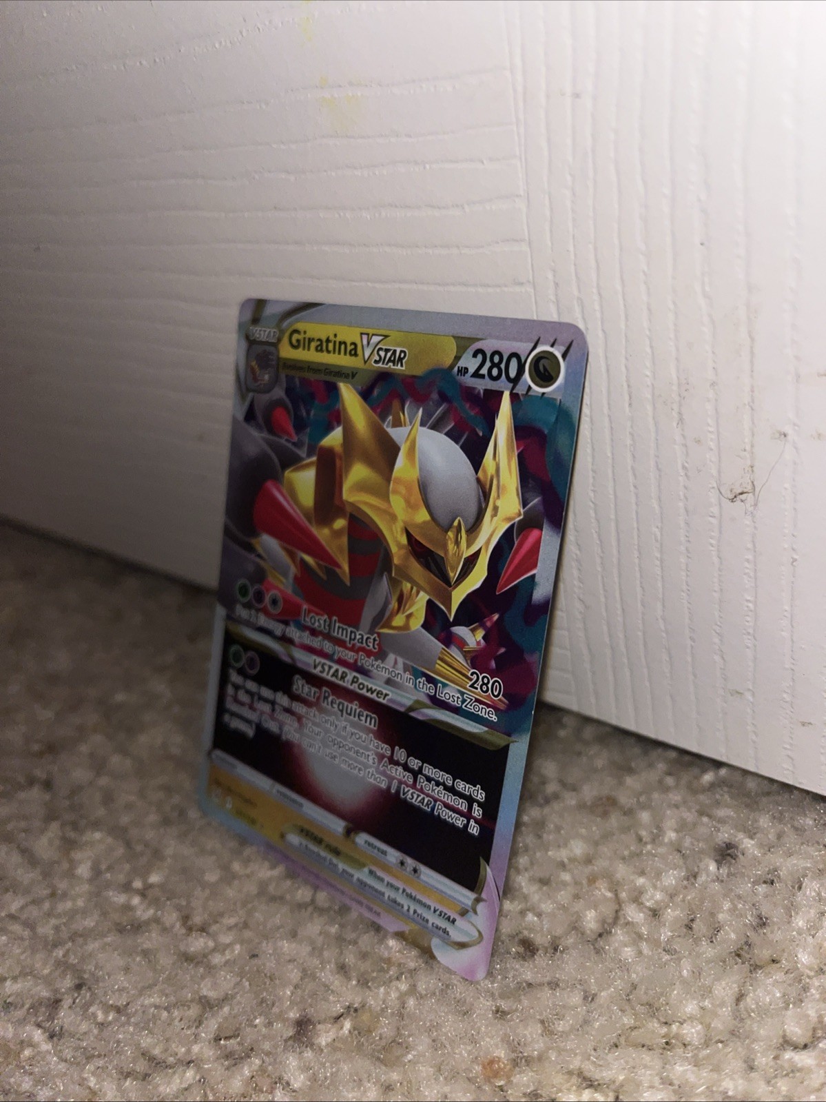 Pokemon TCG Giratina VSTAR 131/196 Lost Origin Ultra Rare Holo Card NM Condition