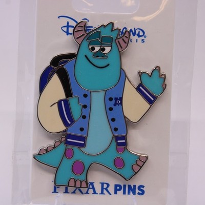 C4 Disneyland Paris DLP Pin Pixar Monsters Universiry Sulley Sullivan