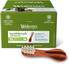 Toothbrush Dental Dog Treats, Bulk Box, Extra Large (27+Kg Dogs), Natural Daily 