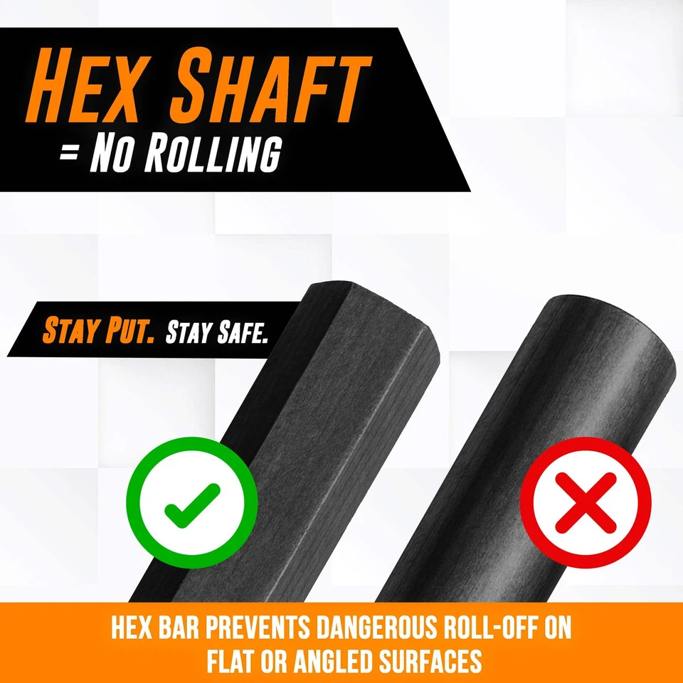 Barra de palanca de alineación de alta resistencia - Barra de palanca de grado profesional (14, 24, 30 y 36" Foto 4 de 4