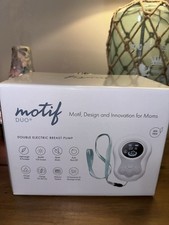 Motif Duo Double Electric Breast Pump Rechargeable Portable BPA Free New
