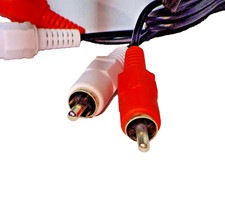 2 RCA male to male Audio 3mm