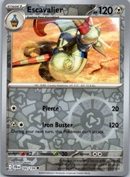 Escavalier 102/159 Journey Together Reverse Holo Uncommon