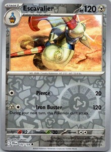 Escavalier 102/159 Journey Together Reverse Holo Uncommon