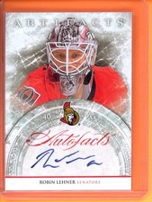 Robin Lehner Autofacts 2012-13 Upper Deck Artifacts #A-RL