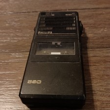 Very Rare Vintage Norelco Microcassette Recorder Model 590 Made In Austria Parts