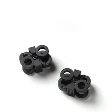 20 Pcs Shoe Buckle Set Quick-release Buckles Cord Locks for Drawstrings