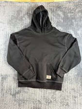 Brooklyn Cloth Workwear Hoodie Mens Large Black Long Sleeve Pullover Sweatshirt